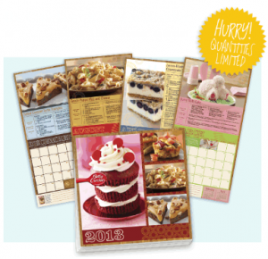 Free Calendar Betty Crocker