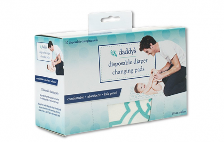 DaddyScrubs Disposable Diaper Changing Pads Giveaway (9PM EST)