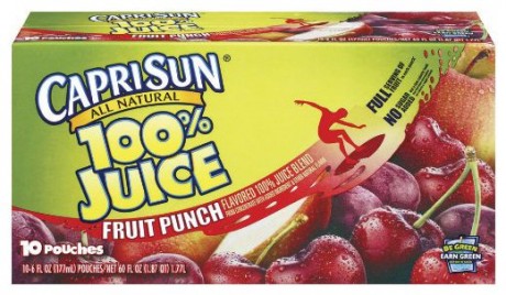 Deal: Capri Sun 100% Juice 10 Pack $1.98 (Walmart)