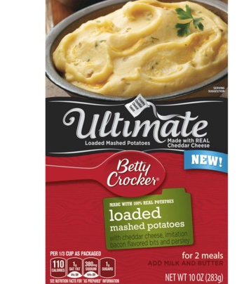Free Betty Crocker Loaded Mashed Potatoes (11/15)