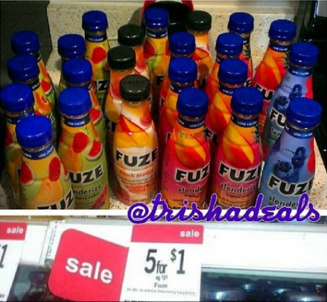 $0.20 Fuze Drinks at Kmart