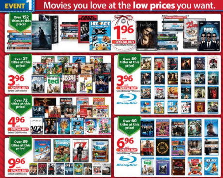 Walmart Black Friday Movie Deals Online