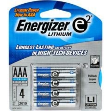 Deal: 4pk Lithium Energizer Batteries $2.99 at Walgreens