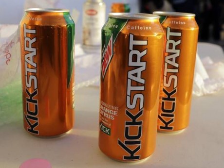 Free Mountain Dew Kickstart Hess Express