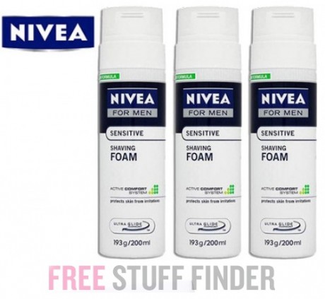 Free Nivea Shave Foam at Dollar General