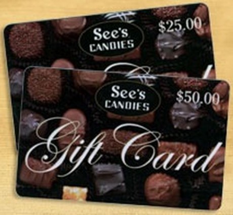 Giveaway: Win 1 of 1008 See’s Candies Gift Card