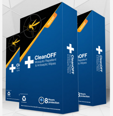 Free Sample CleanOFF Mosquito Repellent