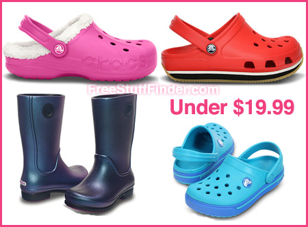 Sale: $19 or Less Crocs for the Whole Family (50% OFF)