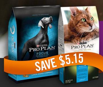 High Value Coupon: $5.15 off Purina Pro Plan