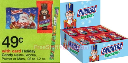 Free Mars Holiday Candy at Walgreens