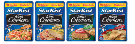$0.12 (Reg $1) Starkist Tuna Creations Pouches at Walmart