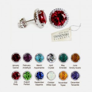 Deal-Swarovski-Elements-Birthstone-Studs-$7.99-(Reg-$100)