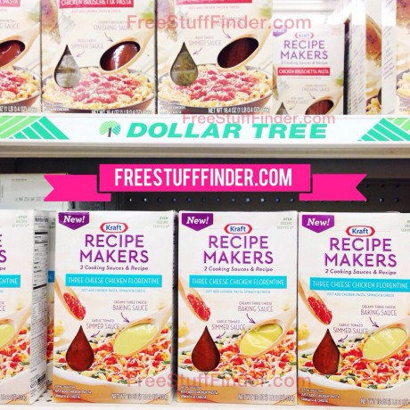 Free Kraft Recipe Makers at Dollar Tree