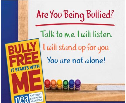 Free Bully Free Pin & Poster