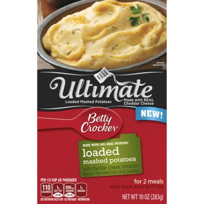 Free Ultimate Betty Crocker Loaded Mashed Potatoes