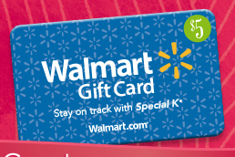 Free $5 Walmart Gift Card with Special K Purchase