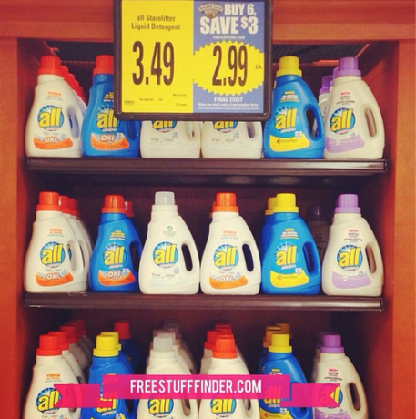 Deal: All Laundry Detergent $0.66 at Kroger (and Affiliates) + Moneymaker