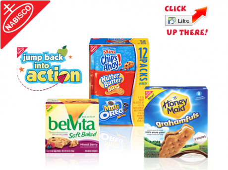 Coupon: $1 off 2 Nabisco Product (Facebook)