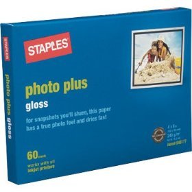Free Photo Paper at Staples + Moneymaker (Rebate)