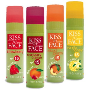 2 Free Kiss My Face Lip Balms