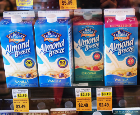 High Value Coupon: $1.00 Off Blue Diamond Almond Milk