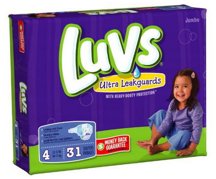 Deal: Luvs Diapers $4.70 at Target