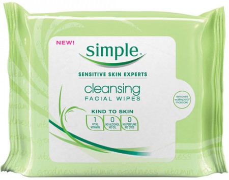 Deal: Simple Face Wipes $1.64 at Walgreens