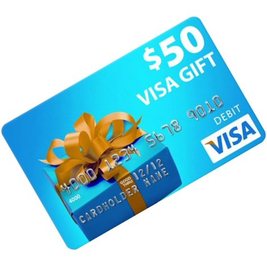 Free $50 VISA Gift Card Giveaway