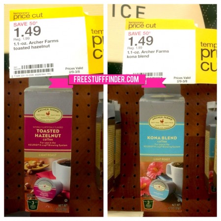 Free Archer Farms K-Cups Target