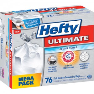 Free Hefty Ultimate Trash Bag