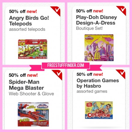 *HOT* 50% Select Games Cartwheel Coupon