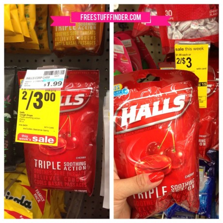 $0.50 Halls at CVS & Walgreens (Week 2/9)