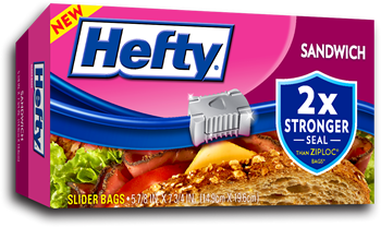 Deal: Hefty Slider Bags $1.10 at Walgreens