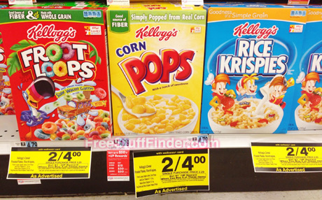 Deal: $1 Kellogg's Cereal at Rite Aid