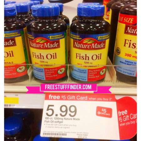 Nature Made Fish Oil Target