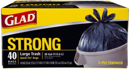 New Coupon: $1 off One Glad Trash Bags