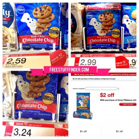 *HOT* Pillsbury Cookie Dough As Low As $0.24 at Target
