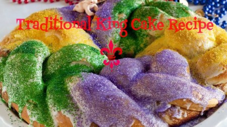 Recipe: Traditional Mardi Gras King Cake