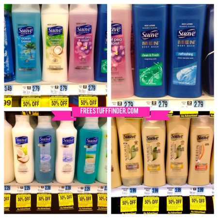 Deal: $0.72 Suave Shampoo & Body Wash at Rite Aid
