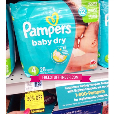 Deal: $4.99 Pampers Diapers at Rite Aid