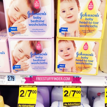 Deal: $2.00 Johnson's Baby Washcloths (Print Coupon!)