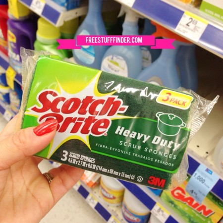 Scotch-Brite Scrub Sponge $0.44 Each at Walgreens