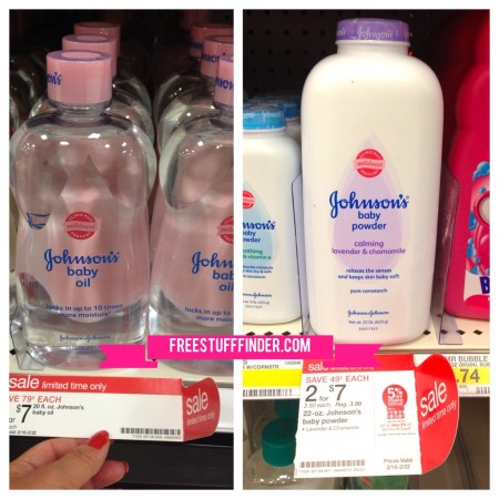 Target Johnson Baby Oil