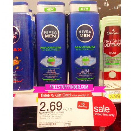 Target Nivea Men Bodywash