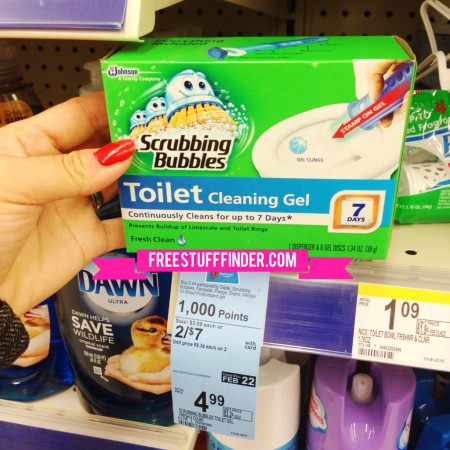 Scrubbing Bubbles Toilet Cleaner, Only $1.25 at Walgreens