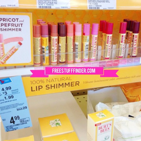 *HOT* Burt's Bees Lip Shimmer $0.24 at Walgreens