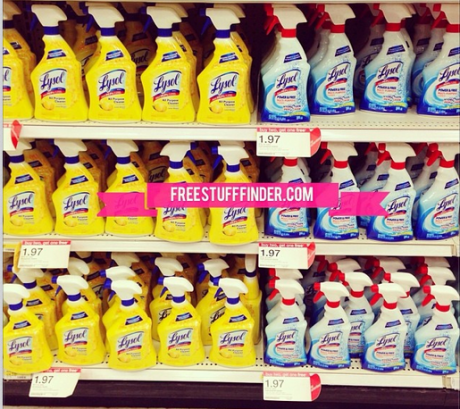 Deal: Lysol Bathroom Cleaner $0.30 at Target