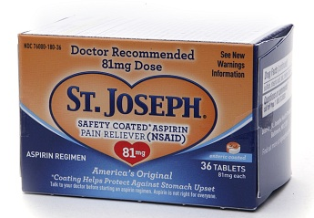 Free St Josephs Aspirin at Walgreens (Week 2/9)