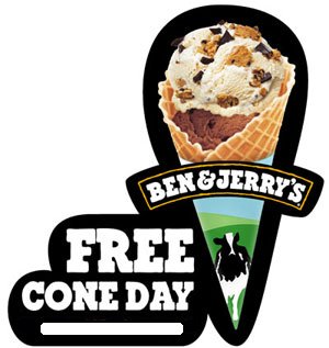 Free Ice Cream at Ben & Jerry’s (April 8)