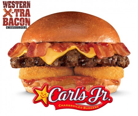 BOGO Free Western X-tra Bacon Thickburger at Carls Jr & Hardees (Today Only)